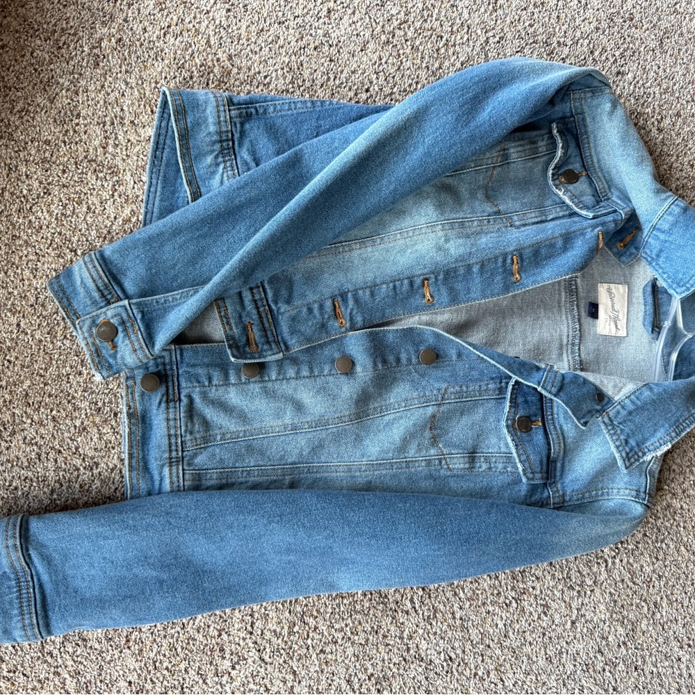Classic Light Blue Denim Jacket